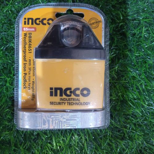 Ingco CADENAS LAMINE RESISTANT A L'EAU 65mm