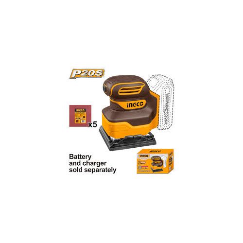 Ingco PONCEUSE A PAPIER 20V  + Batterie 20v Fbli20011 + CHARG +5PAPIER     CSHSLI2014