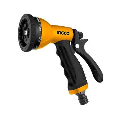 Ingco Arrosoir En Pistolet - 9 - Jaune/ Noir