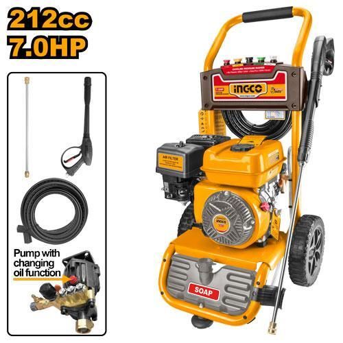 Ingco NETTOYEUR A HAUTE PRESSION 7,0HP-212CC GHPW2103