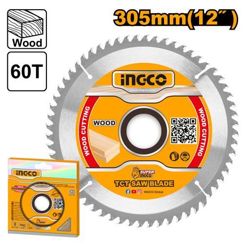 Ingco Lame De Scie Circulaire Tct 305 X 30Mm 60T TSB130523