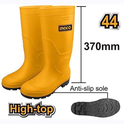 Ingco Botte Pvc Jaune N°43