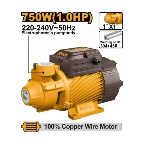 Ingco POMPE A EAU 750W/1HP + AUTOMATIQUE VPM75068