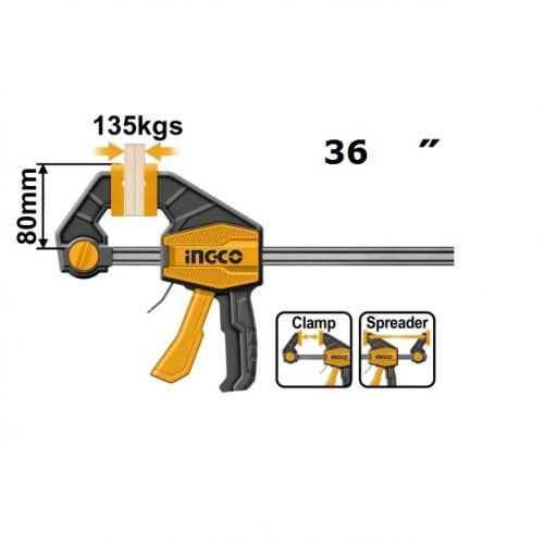Ingco PINCE A BARRE DE SERRAGE  36" 80 X900mm