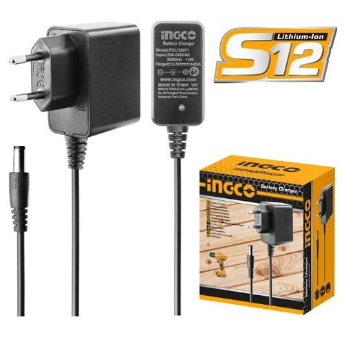 Ingco CHARGEUR DE BATTERIE 12V / 220V-240V       FCLI12071