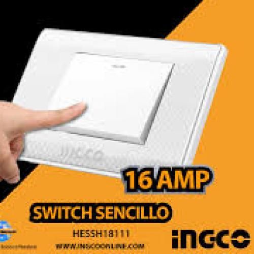 Ingco INTERRUPTEUR ELECTRIQUE 118*80mm 16A GROUPE 1