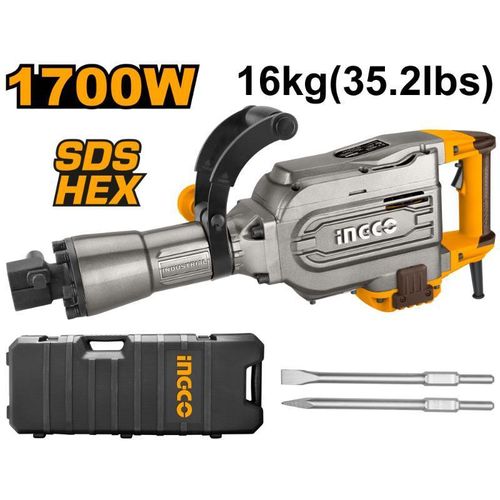 Ingco Marteau Piqueur Sds-Hex 1700W PDB17008