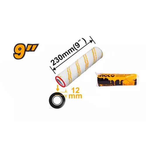 Ingco MANCHON DE RECHANGE MICROFIBRE POUR ROULEAU DE PEI HRC3323012