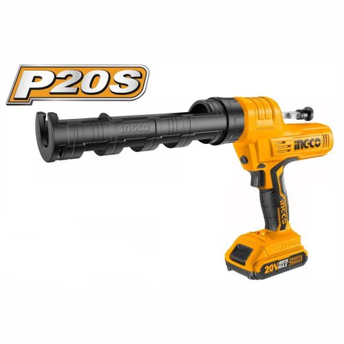 Ingco PISTOLET DE CALFEUTRAGE A BATTERIE 20V