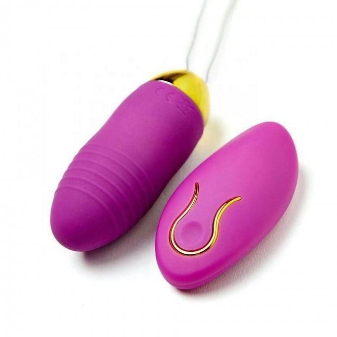 10 Vitesses Télécommande USB Rechargeable Sans Fil Sexe Vibrant Œuf D'Amour Vibrateur Bullet Femmes Adultes Produits-violet-6