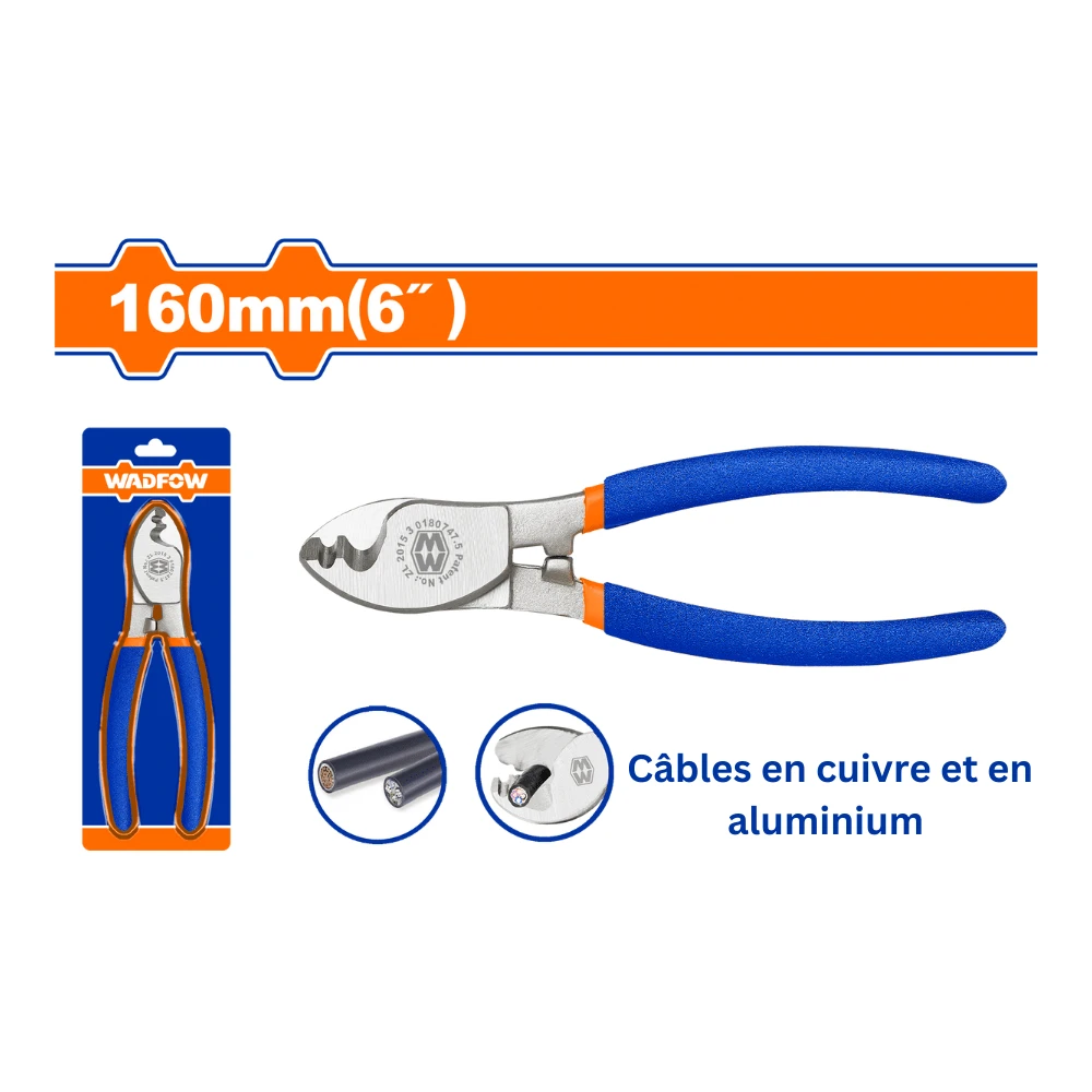 WADFOW Coupe câble 160mm (6″)