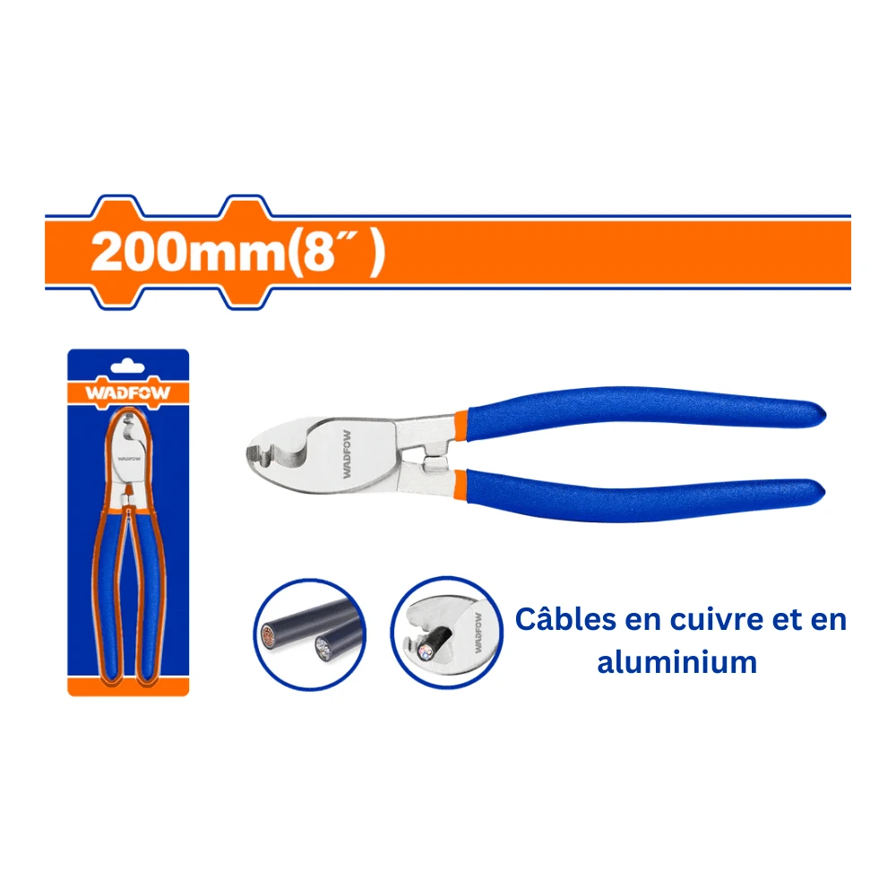 WADFOW Coupe câble 200mm (8″)