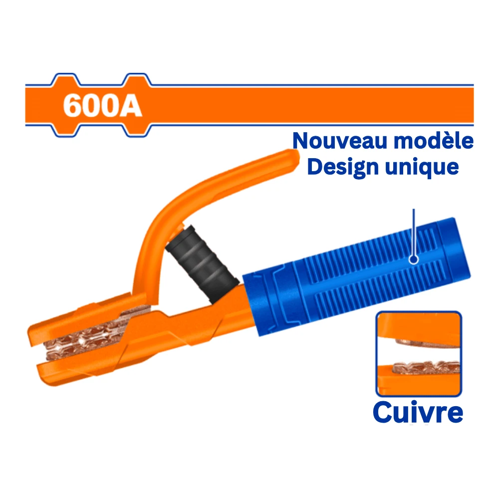 WADFOW Porte électrode 600A (250mm)