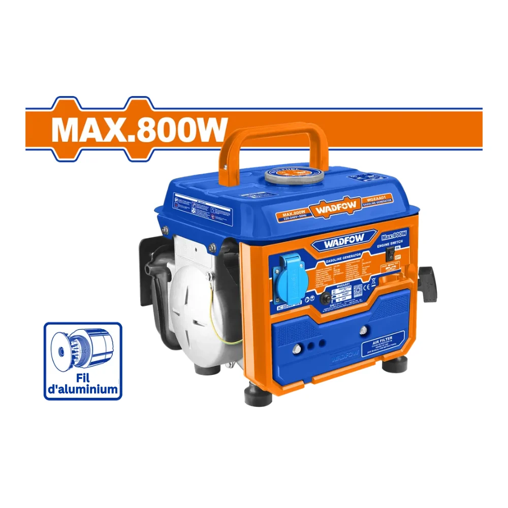 WADFOW Groupe électrogène essence 800W 1 kVA