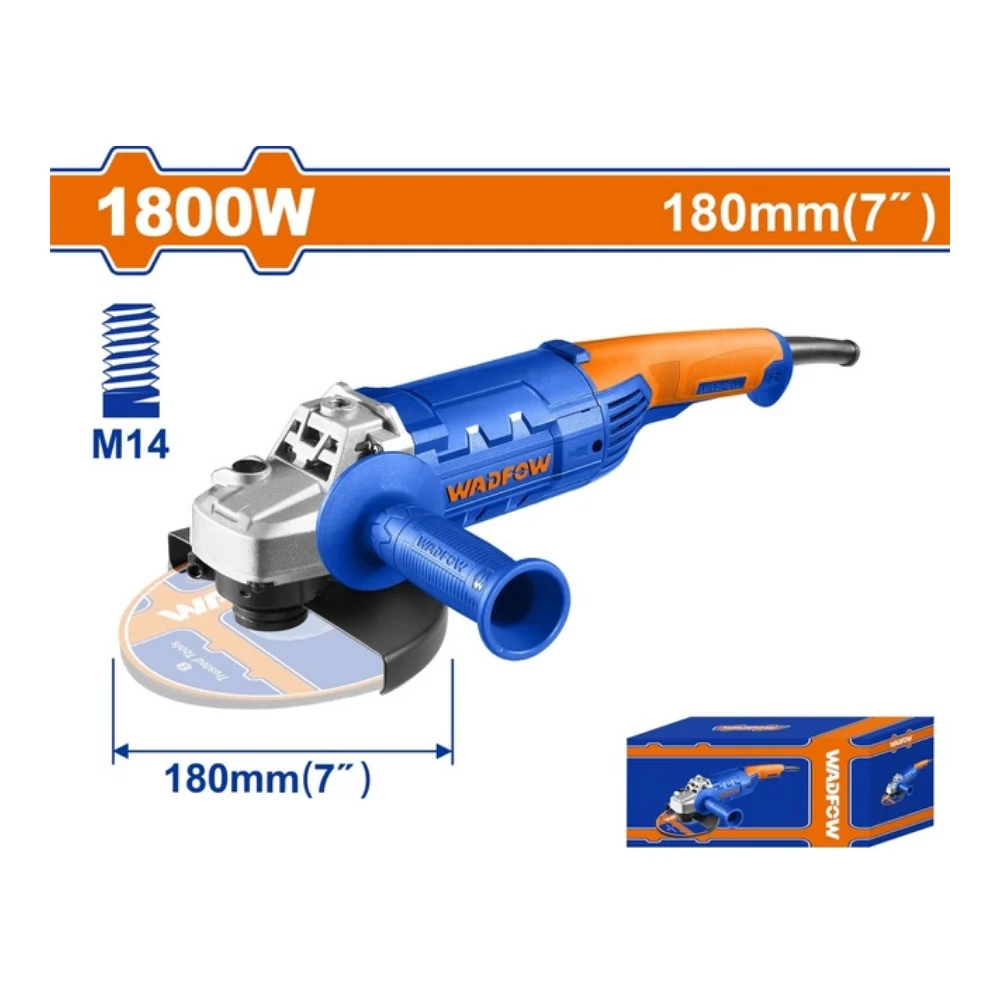 WADFOW Meuleuse angulaire 1800W