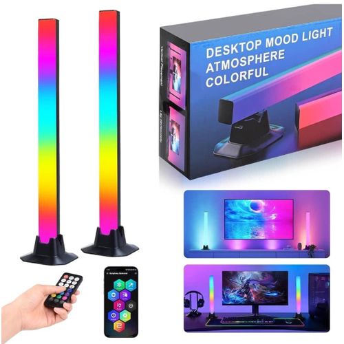 2 Packs Barres de lumière LED RGB pour TV