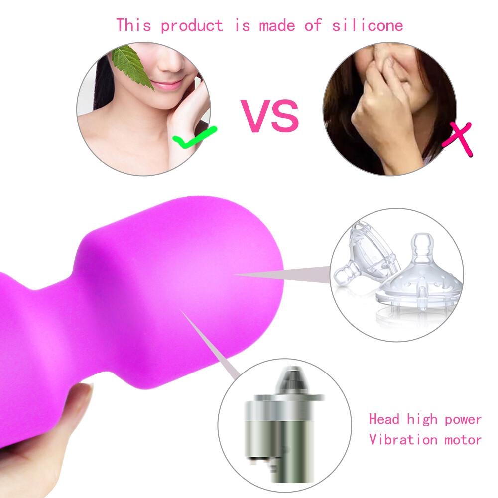 20 Vitesses Vibromasseur Vitesse Ajustable Stimulateur De Clitoris Et De Point G - Violet-13