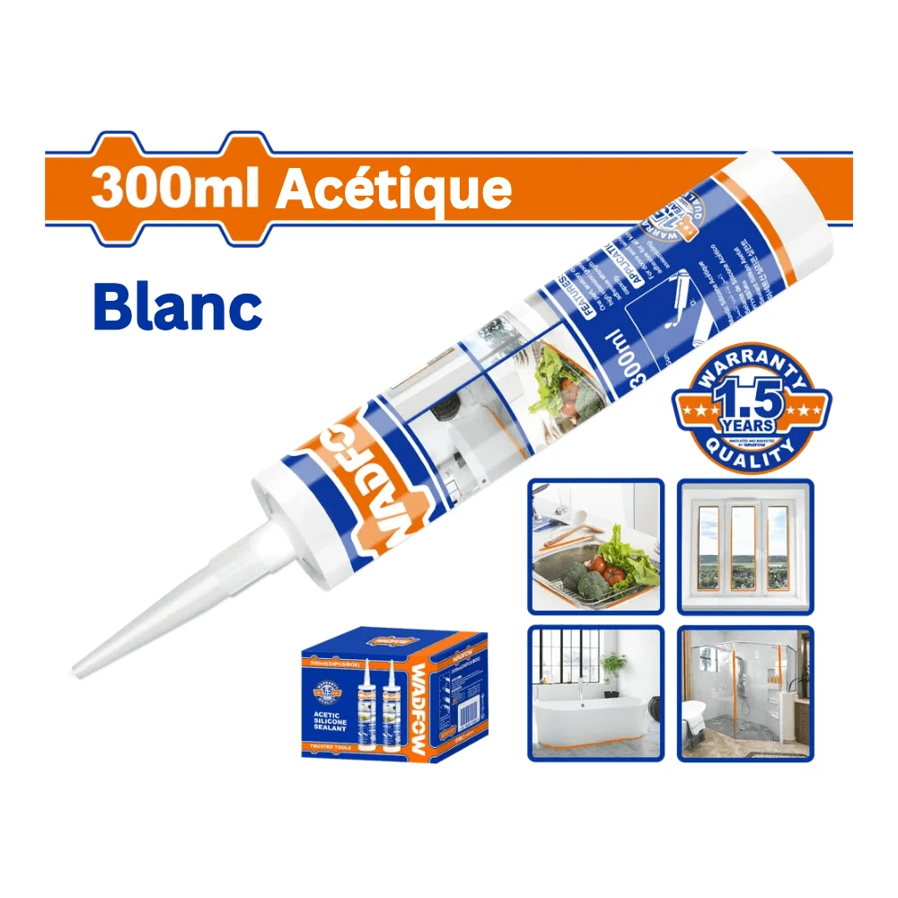 WADFOW Silicone blanc 300ml