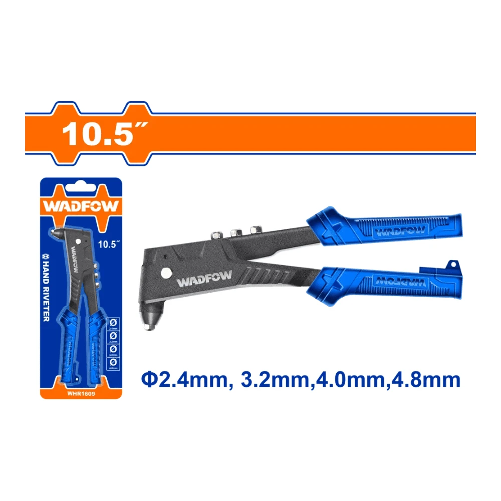 WADFOW Riveteuse manuelle en alliage d’aluminun 10.5″