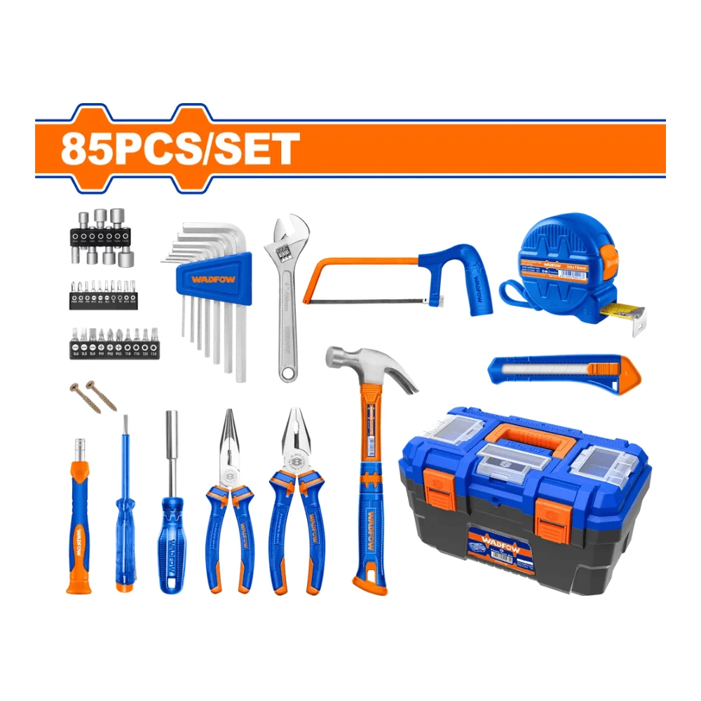 WADFOW Ensemble d’outils à main 85 pcs