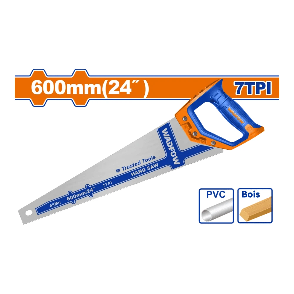 WADFOW Scie à bois 600mm (24″)