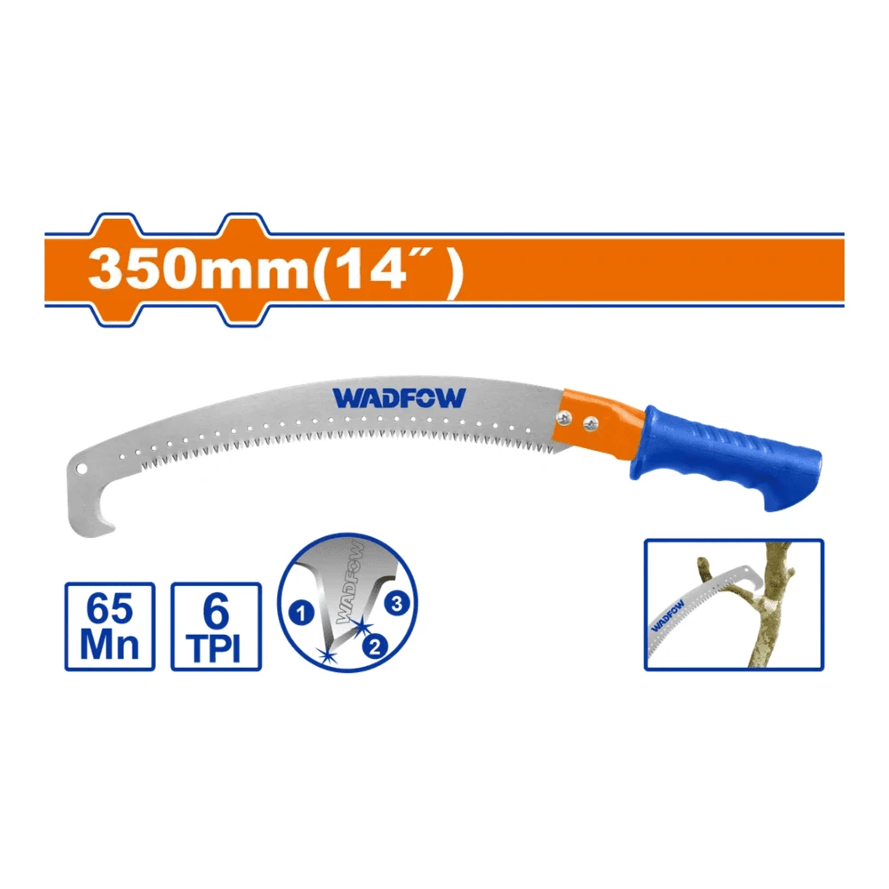 WADFOW Scie d’élagage 350mm (14″)