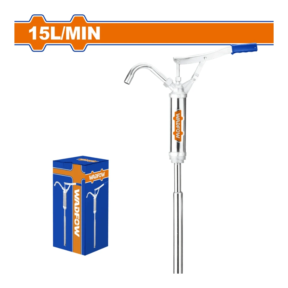 WADFOW Pompe à huile manuelle 127 cm (15 litres/min)