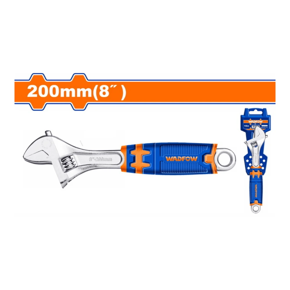 WADFOW Clé à molette ajustable 200 mm (8″)
