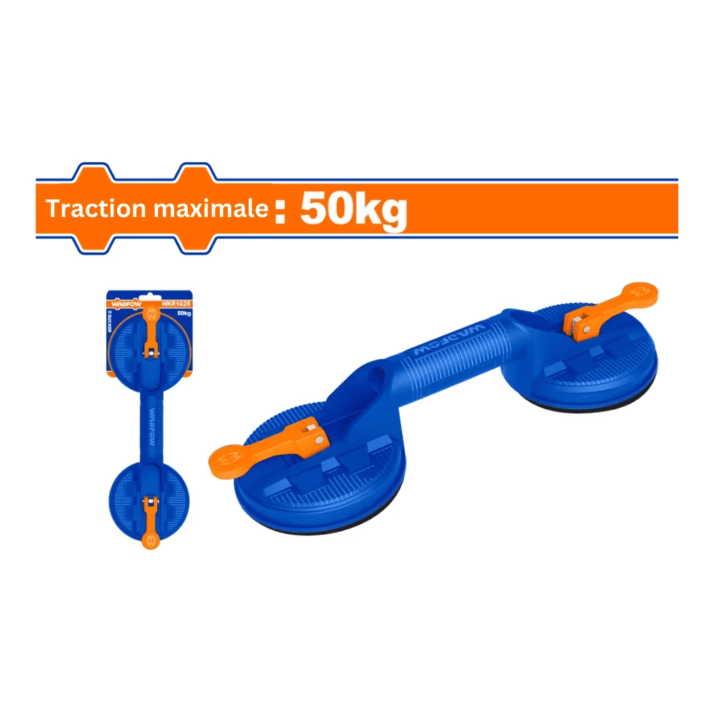 WADFOW Double ventouse 50kg