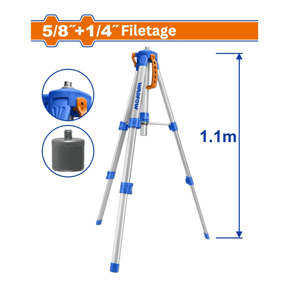 WADFOW Trépied pour niveaux laser 0.45-1.1m