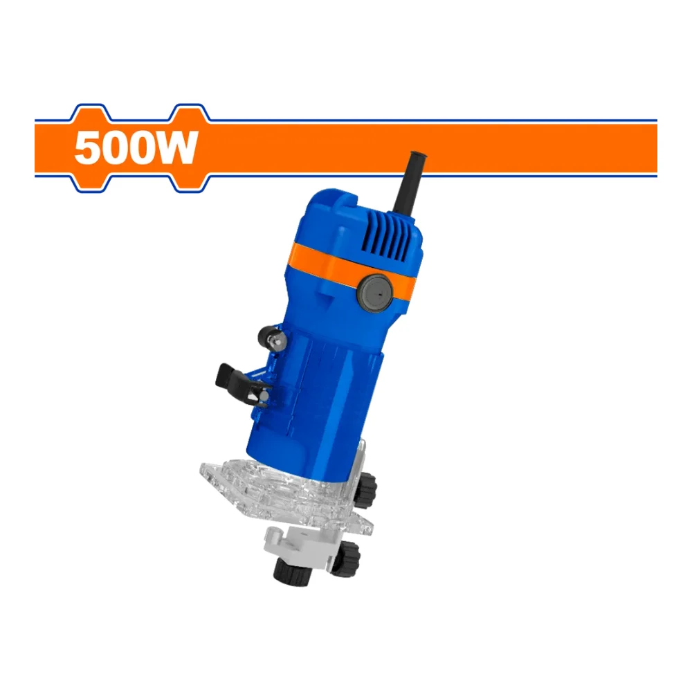 WADFOW Affleureuse électrique 500W 6 mm 1/4″