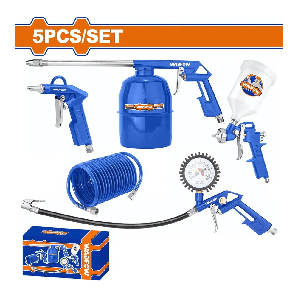 WADFOW Kit d’accessoires pneumatique (Lot de 5pcs)