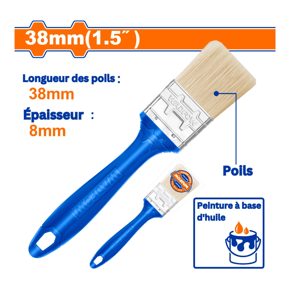 WADFOW Pinceau 1.5″(38mm)