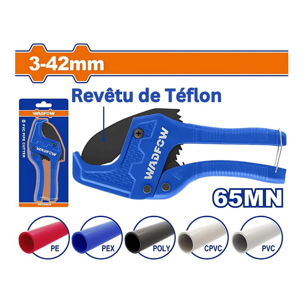 WADFOW Coupe-tube en aluminium 3-42mm