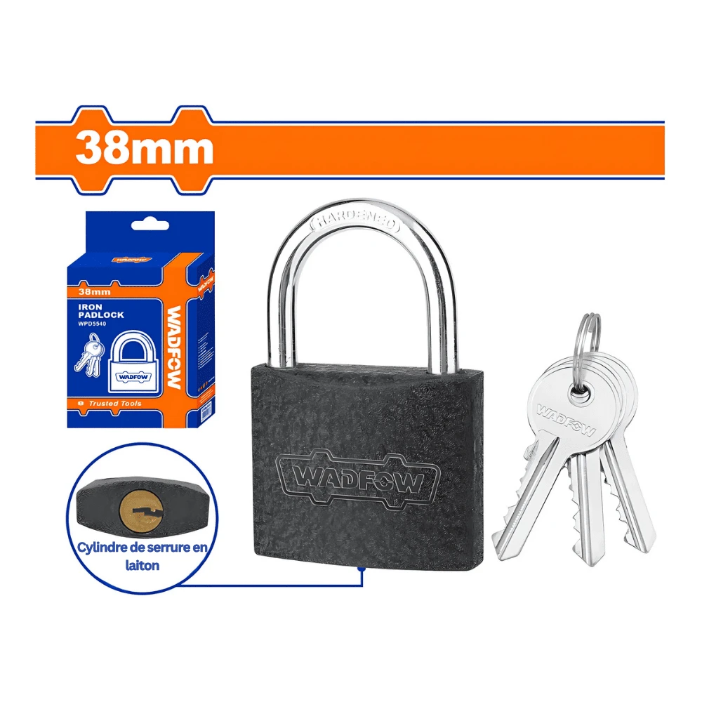 WADFOW Cadenas en metal 38mm 124g