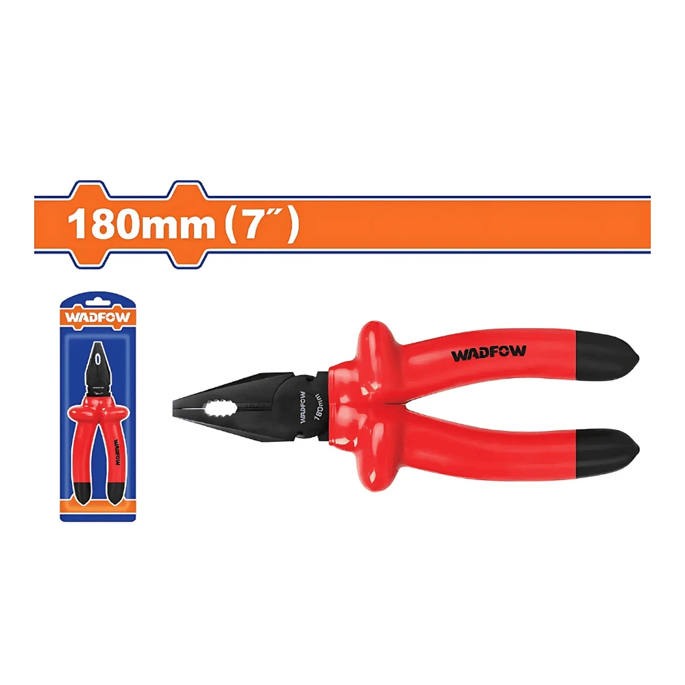 WADFOW Pince universelle électricien 7″/180mm
