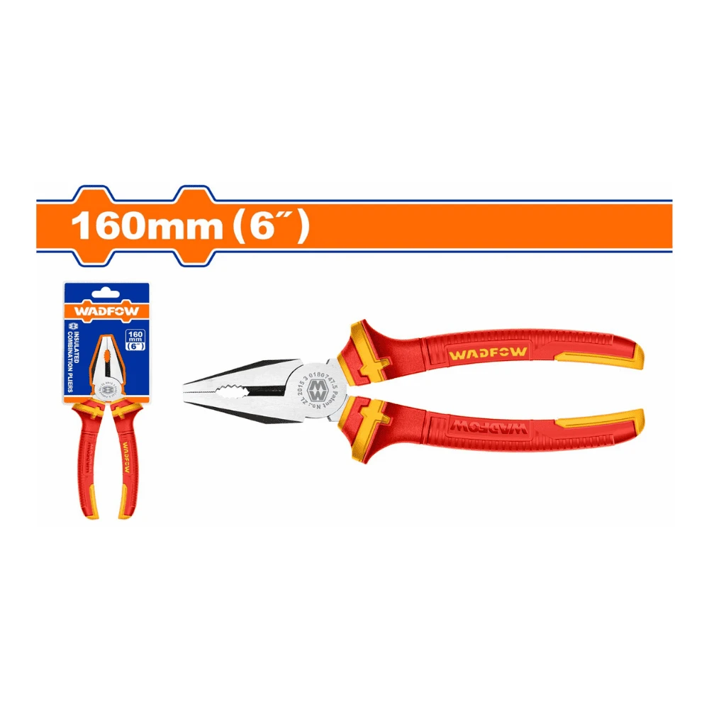 WADFOW Pince combinée isolée 160mm (6″)