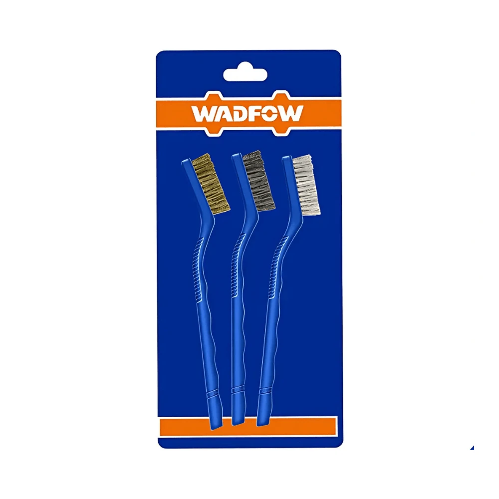WADFOW Jeu de 3 brosses abrasives 7″