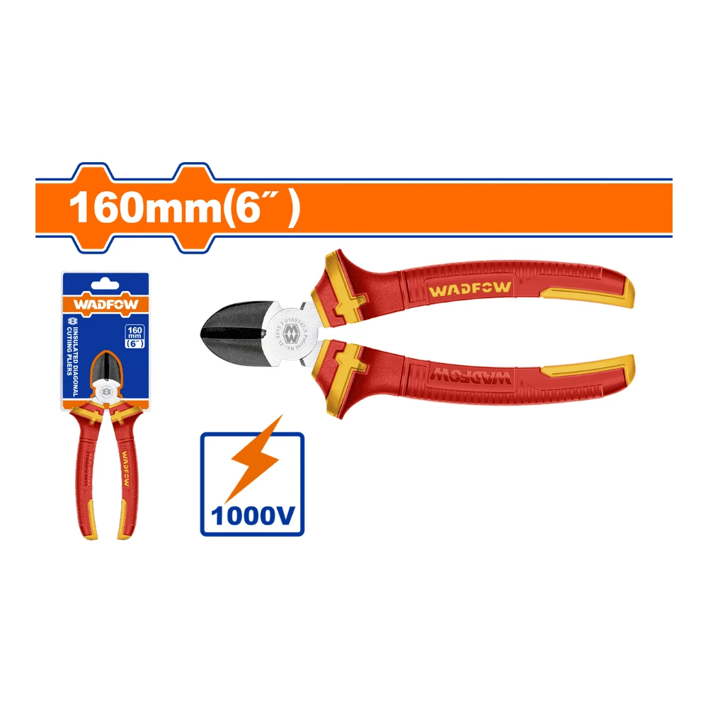 WADFOW Pince coupante diagonale isolée (6″) 160mm