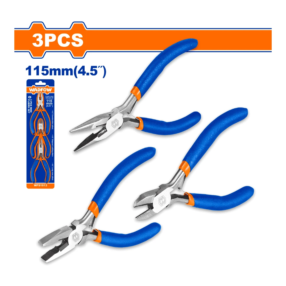 WADFOW Jeu de 3 pinces 4.5″