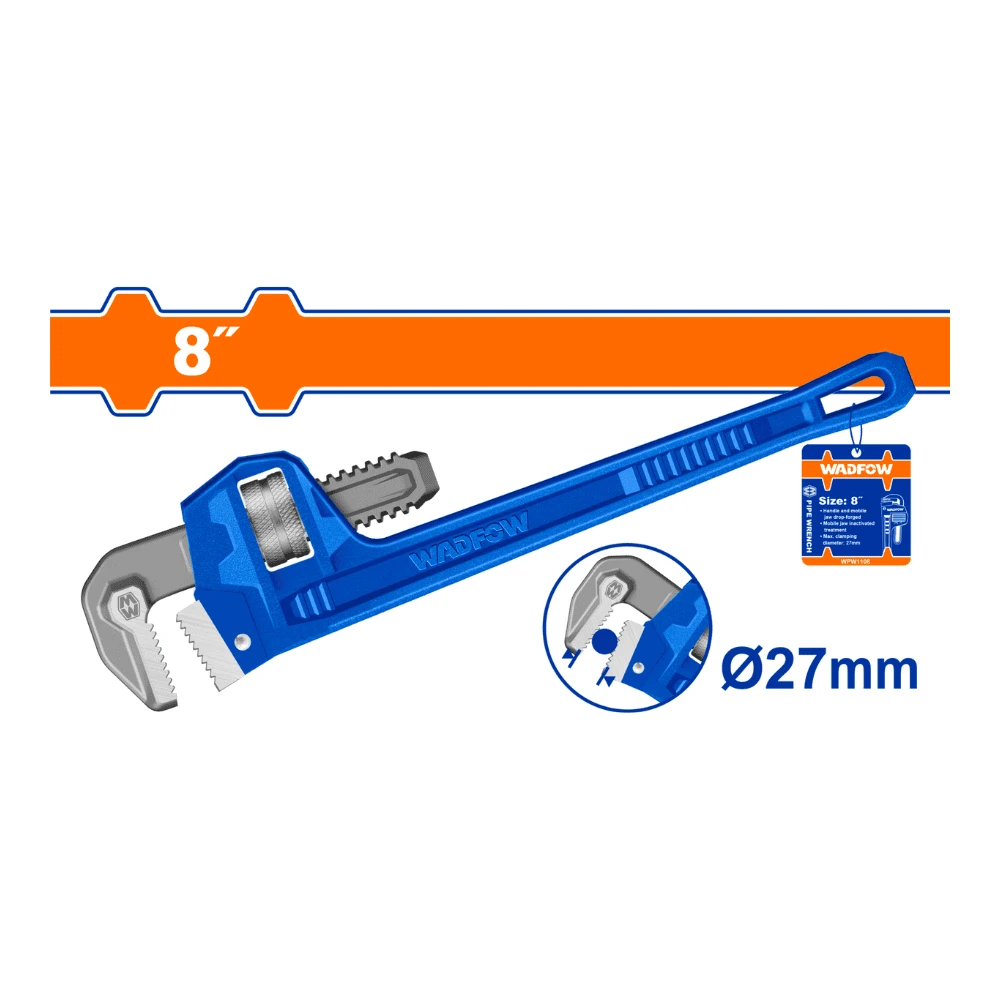 WADFOW Cle à griffe 8″ φ27mm