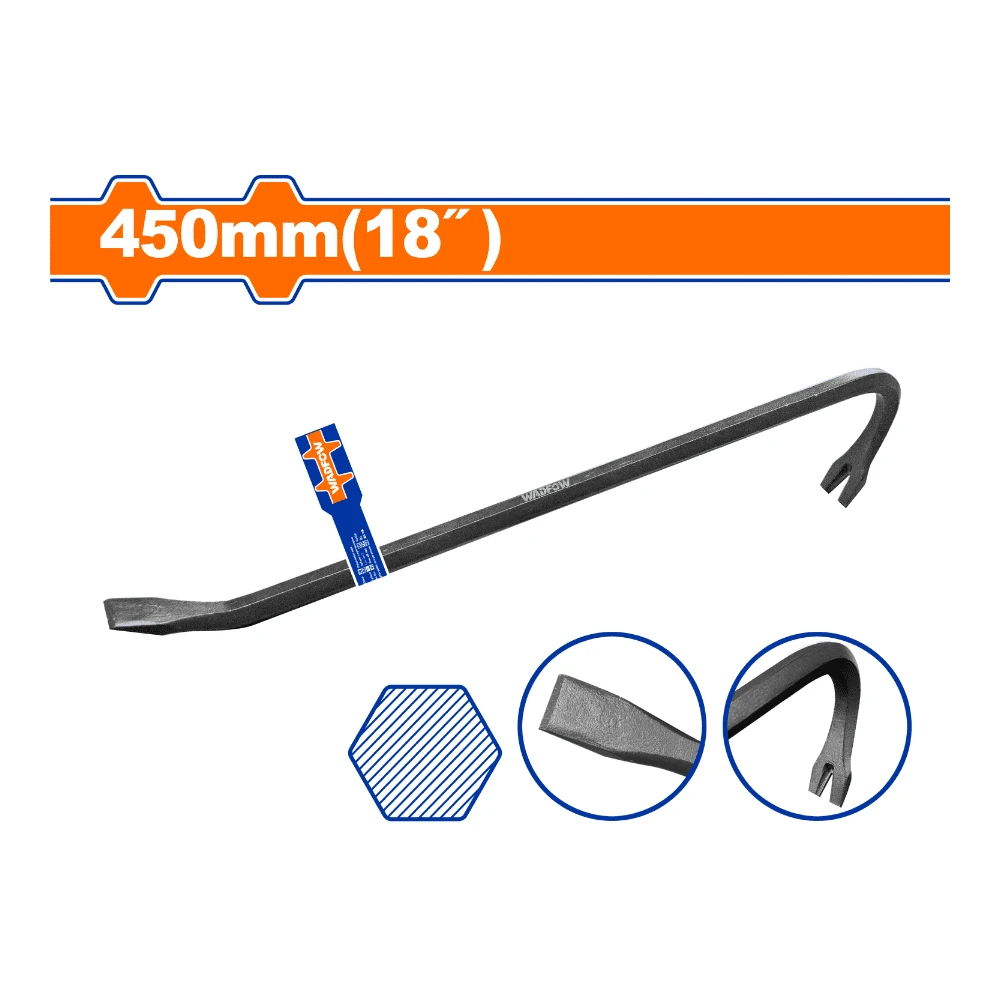 WADFOW Arrache clou 450 mm (18″)