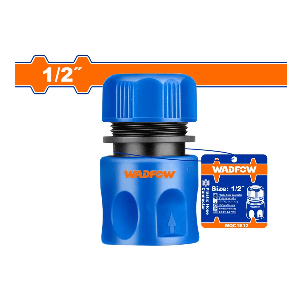 WADFOW Raccord pour tuyau en plastique 1/2″