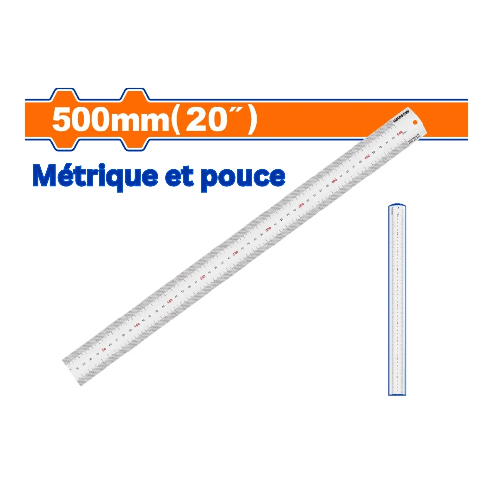 WADFOW Règle 500mm(20″)