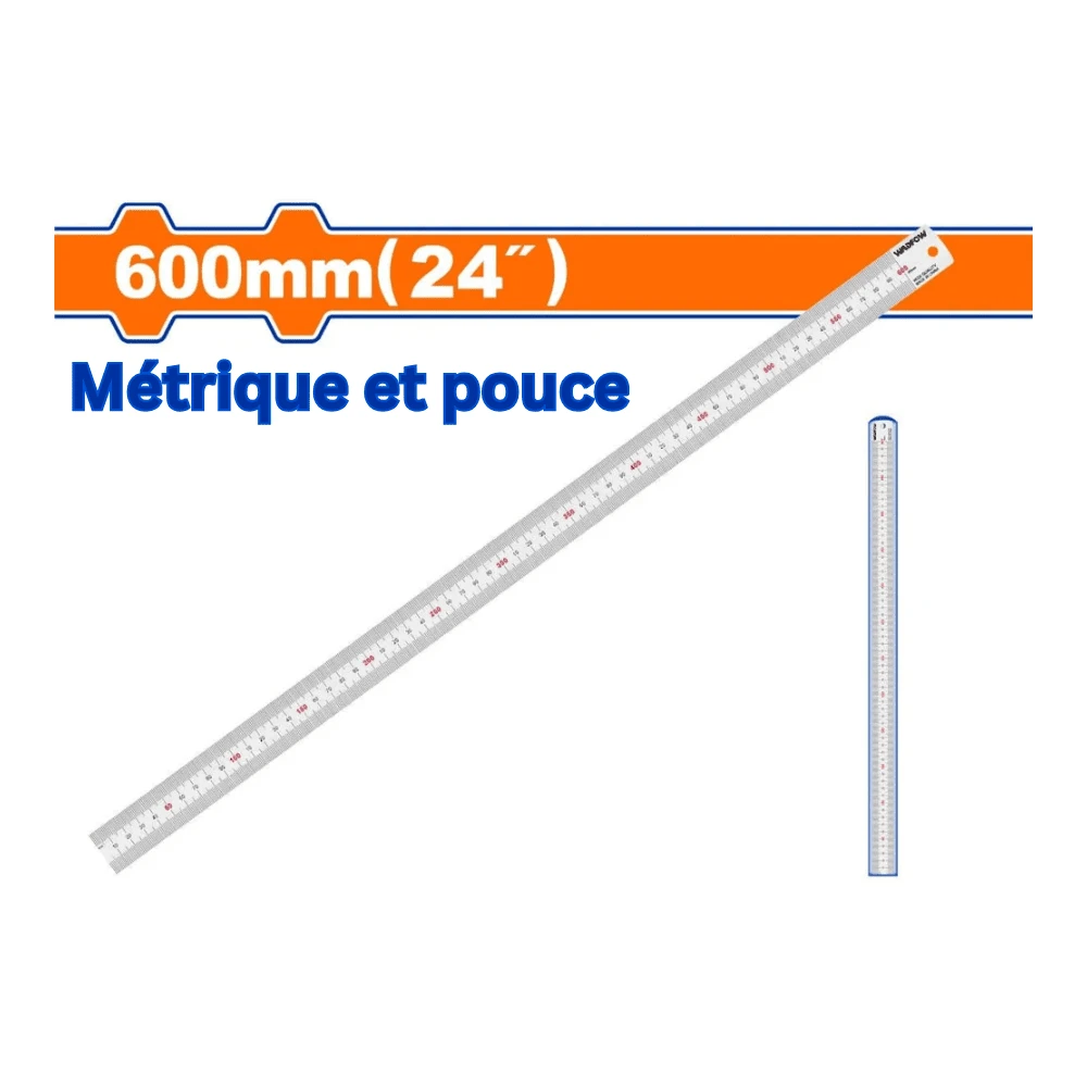 WADFOW Règle 600mm(24″)