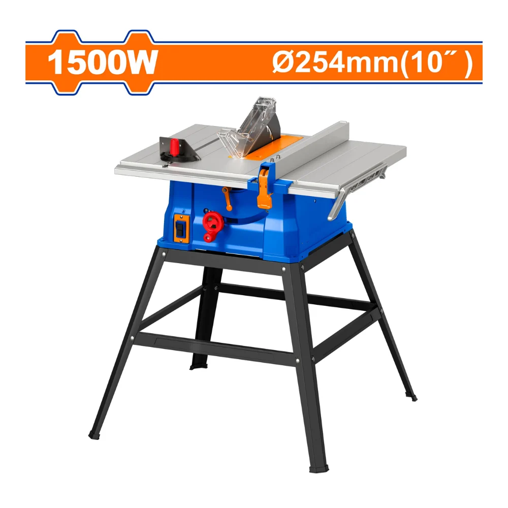 WADFOW Scie à table 1500W 254 x 25,4 mm