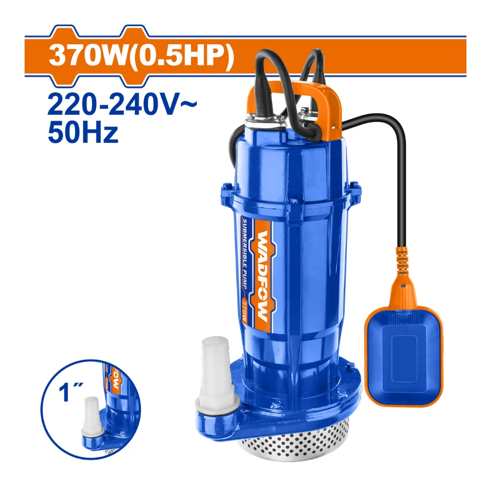 WADFOW Pompe submersible 370W 0,5 HP 220-240V