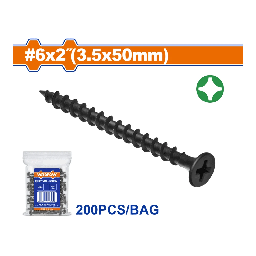 WADFOW Vis placo 3.5x50mm/200pcs