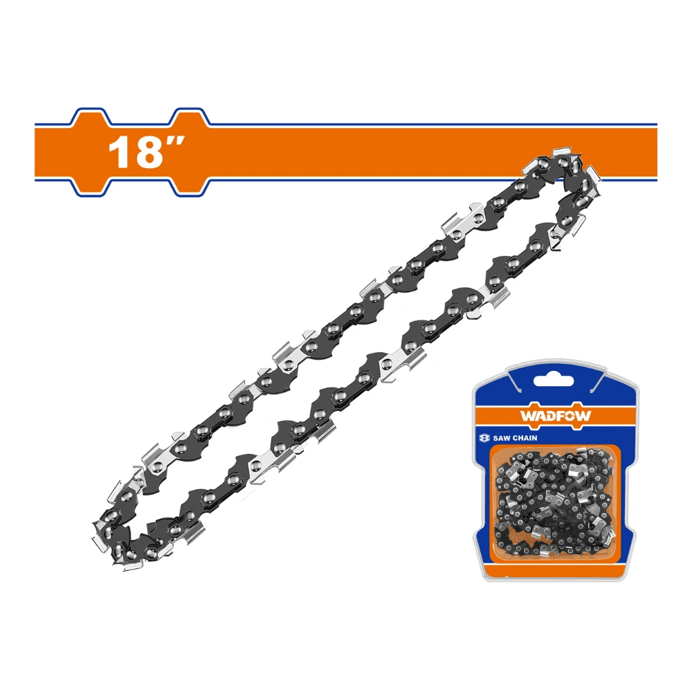 WADFOW Chaîne de tronçonneuse à essence 18″ (compatible avec WGC1552)