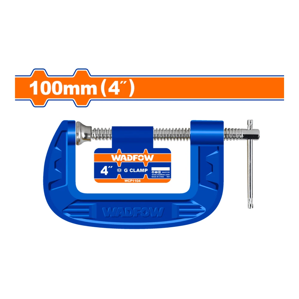 WADFOW Pince de serrage en G 100mm